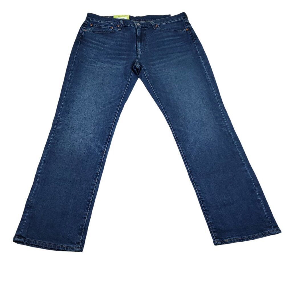 Levi's Premium 511 Slim Fit Flex Stretch Dark Wash Blue Men's Size 36 x 30